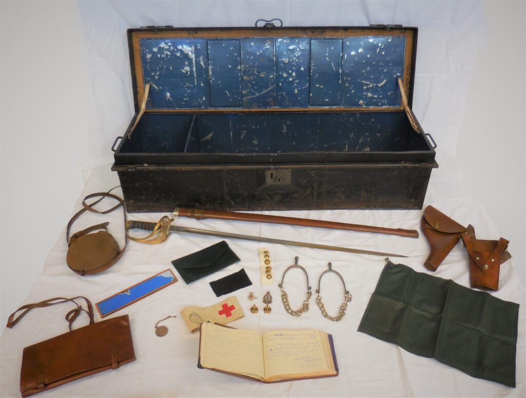 The contents of Major Wells’ trunk
